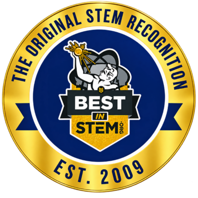 Official Best In STEM award seal