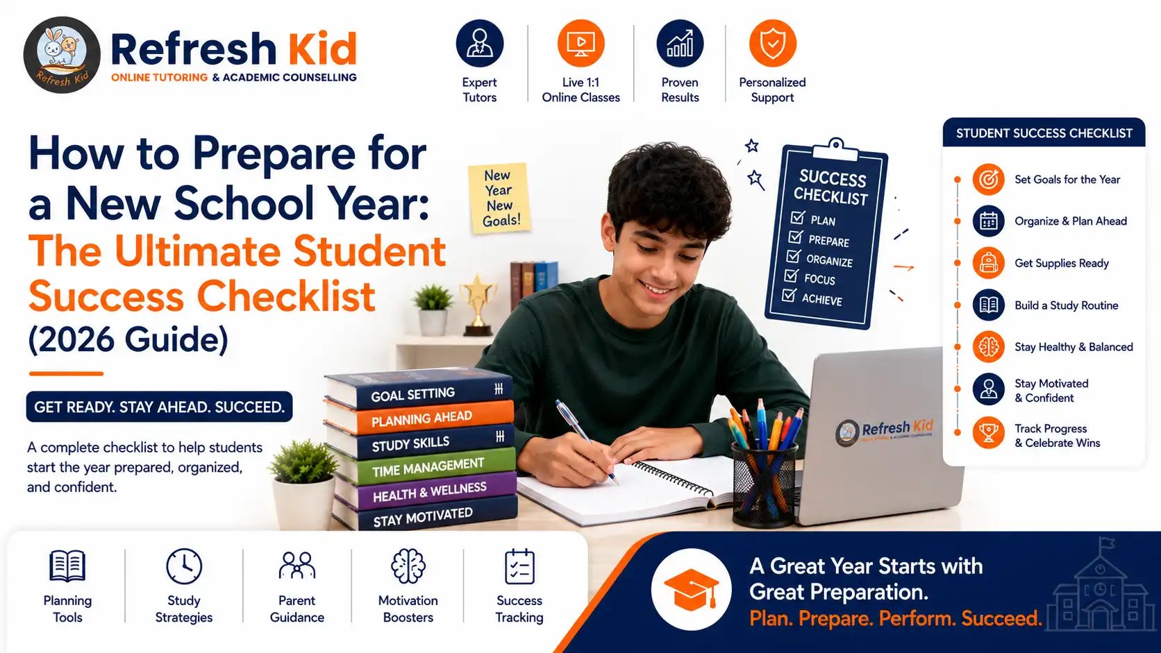 How to Prepare for a New School Year: The Ultimate Student Success Checklist (2026 Guide)