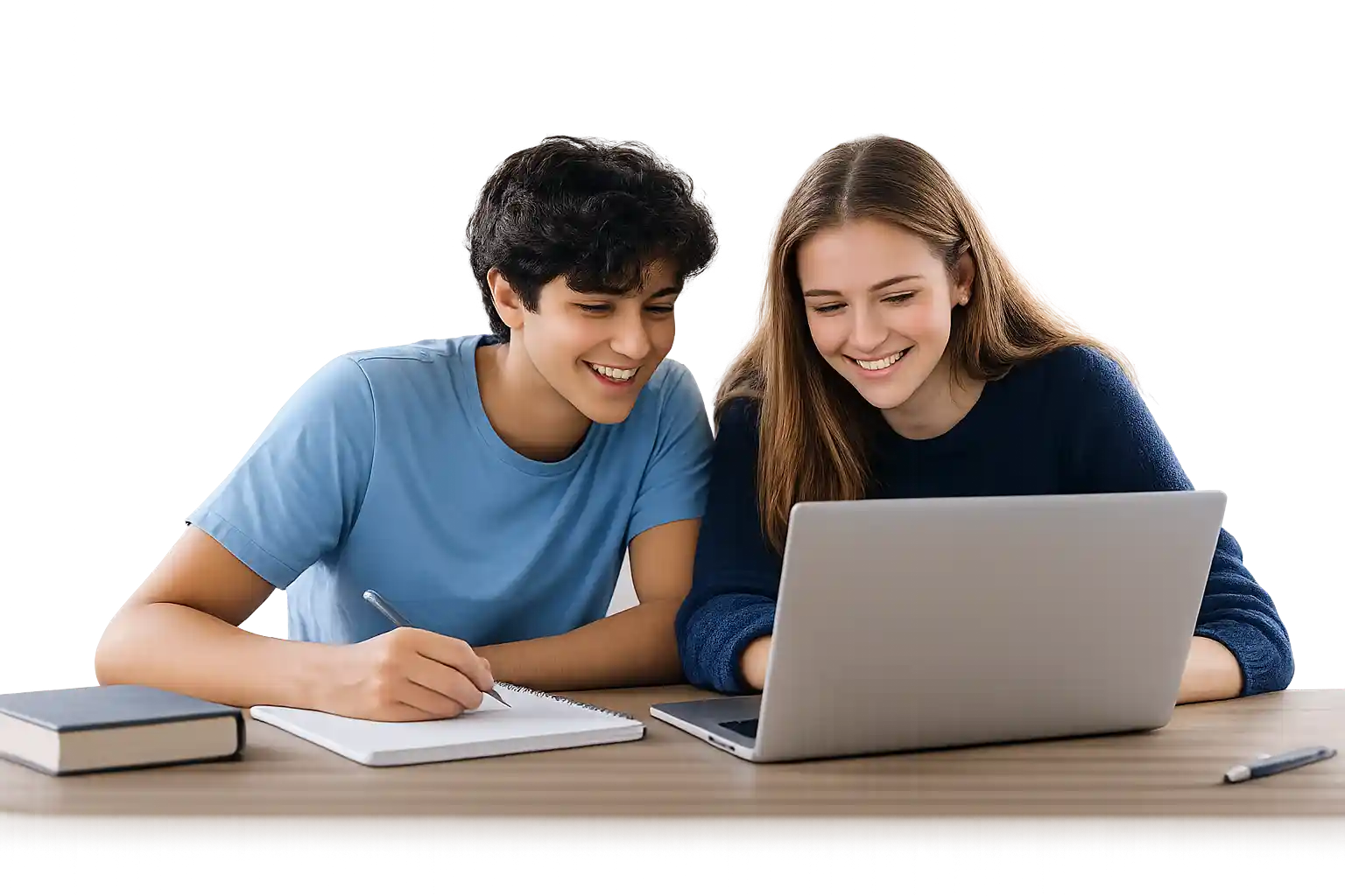 Student ready for online class with Refresh Kid